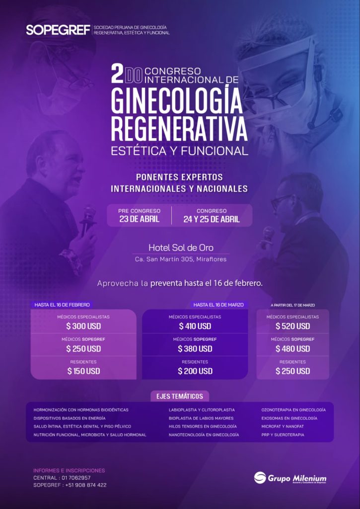 Afiche del 2do Congreso Internacional SOPEGREF